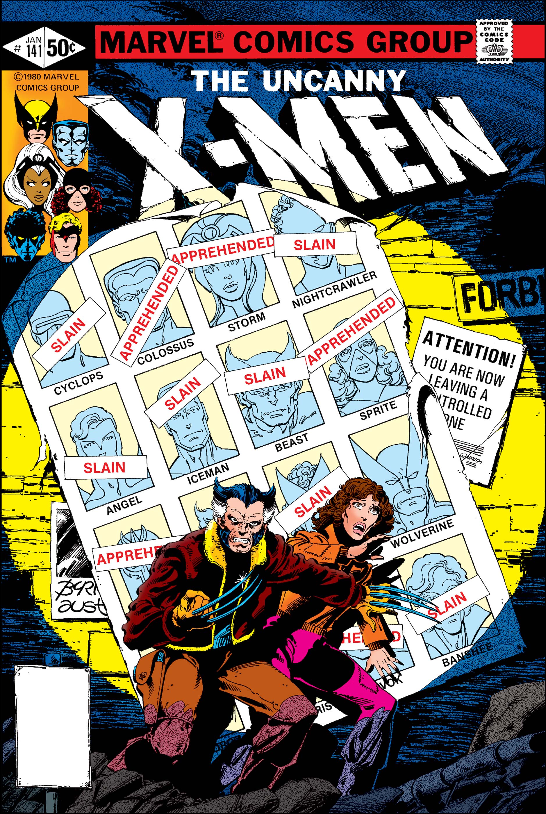 Uncanny X-Men cover